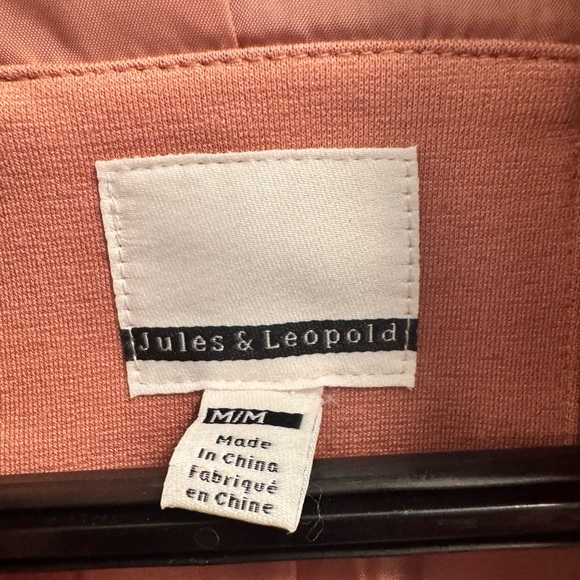 Jules & Leopold Women's Blazer in Rose - Picture 5 of 7